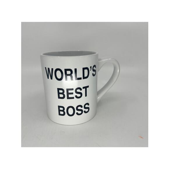 The Office “World’s Best Boss” 14 oz Ceramic Mug Officially Licensed by NBC - Picture 1 of 5